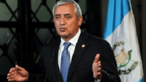 Otto Pérez Molina está en la cuerda floja en la presidencia de Guatemala.