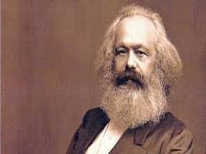 Carlos Marx escritor del Manifiesto Comunista junto a federico Engels.