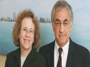 Norman y Jane Moscowitz, junto a Alan Dershowitz, conforman el grupo de abogados defensores de los Rosenthal en los Estados Unidos.