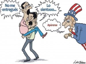 Caricatura de Luis Chavez