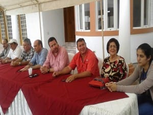 Mauricio Ramos, Carlos Eduardo Reina, Mario Ayala y"Tenchita" Rosales