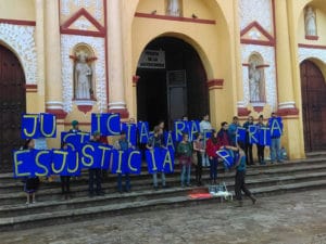 En San Cristobal de las Casas, México exigen justicia para Berta Cáceres