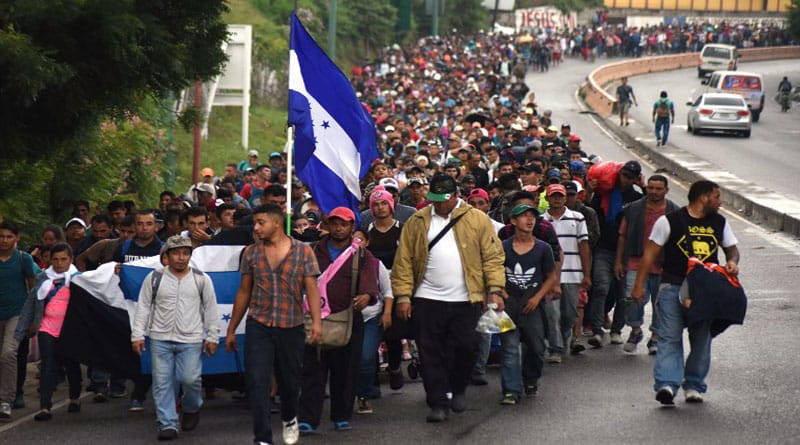 Gobierno de EE.UU advierte que no permitir n que caravana de