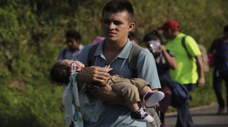 La ltima caravana migrante en tiempos de JOH Criterio.hn