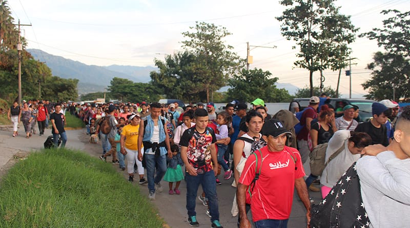 Chiapas espera caravana de migrantes hondure os Criterio.hn