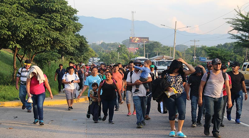 La ltima caravana migrante en tiempos de JOH Criterio.hn