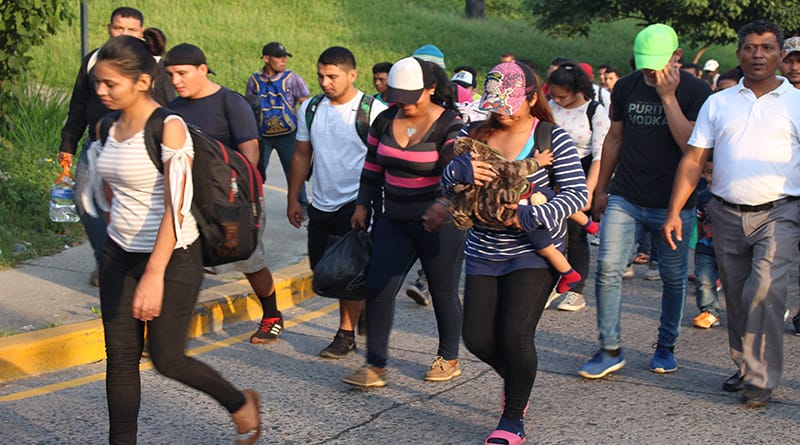 Gobierno de Honduras insin a que detr s de la caravana de