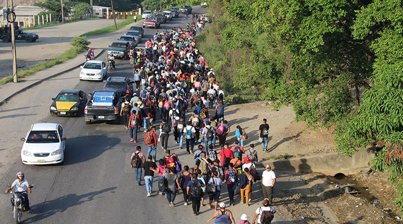 Caravana de migrantes no amenaza la seguridad de M xico Amnist a