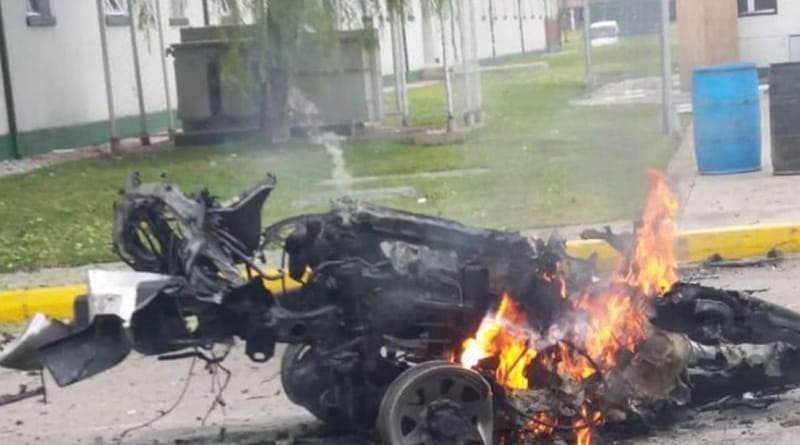 coche bomba en Bogotá