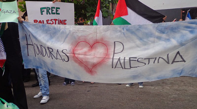 palestinos en Honduras