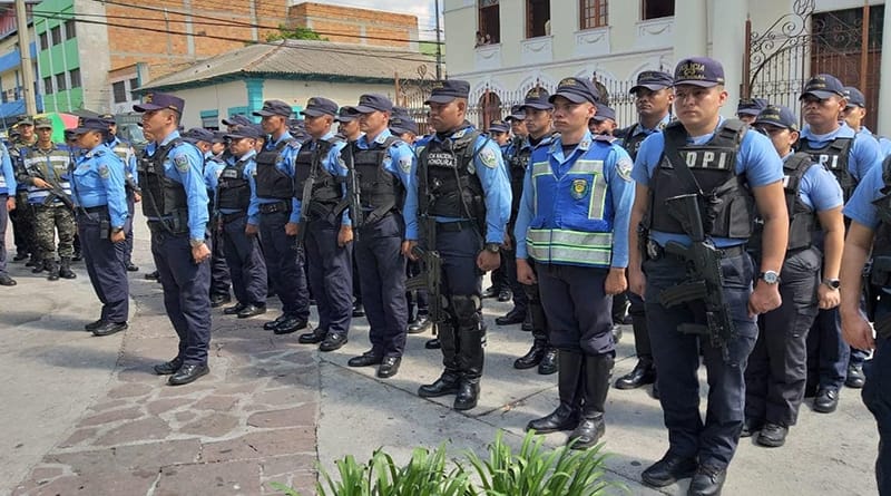 creación de Policía Comunitaria Honduras