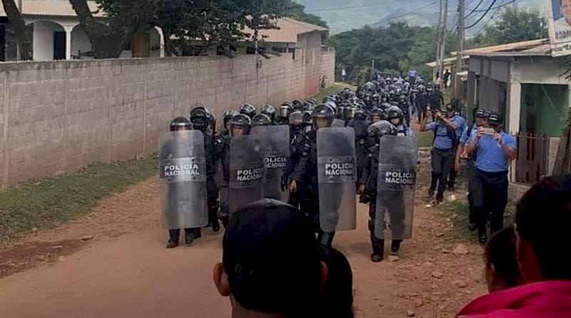 COPA condena la represión policial