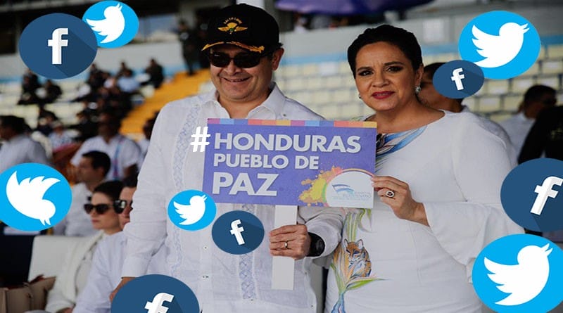 pareja presidencial de Honduras