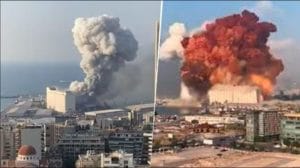 Explosión el Líbano