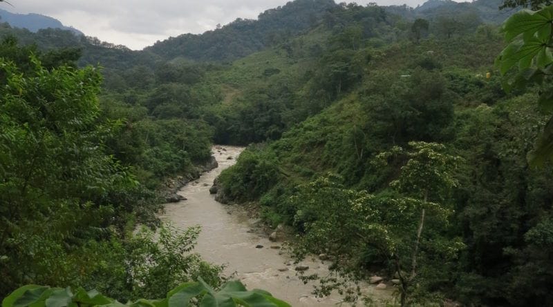 Río Gualcarque uno de los ríos que Berta Cáceres defendía
